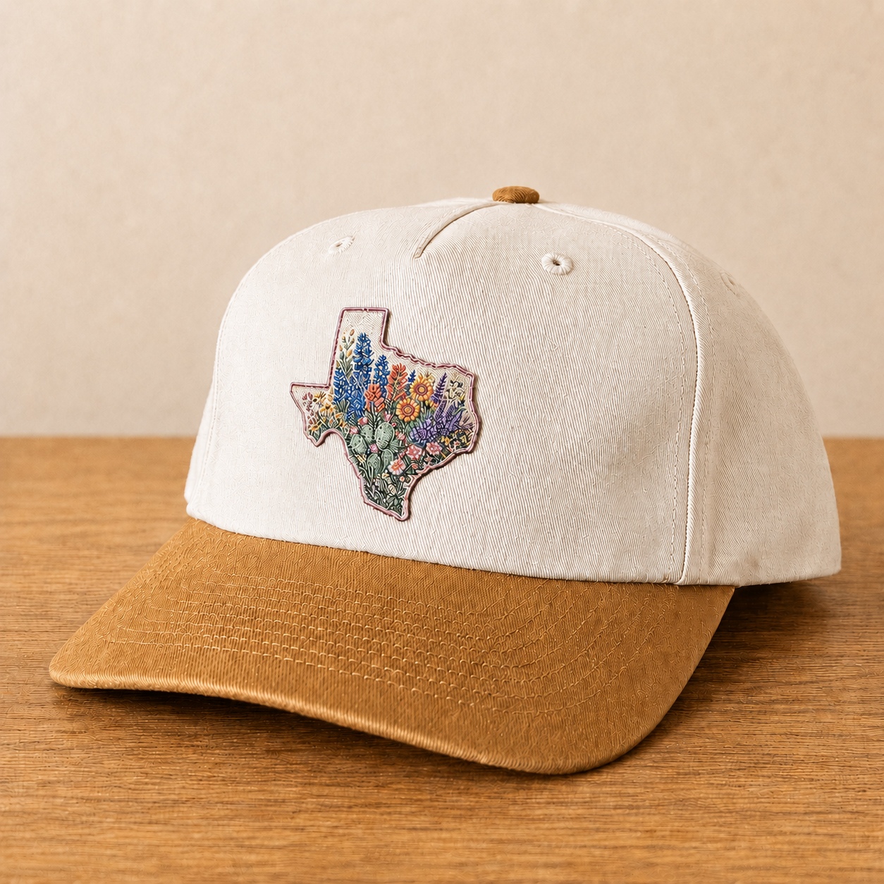 texas wildflower uv patch hat biscuit main texas wildflower uv patch hat biscuit main