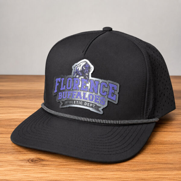 Florence School Spirit Hats mens black performance acrylic buffalo main