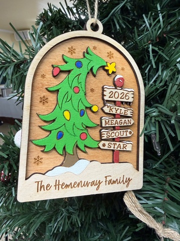 Grinch Tree Ornament