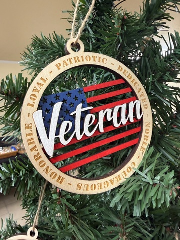 Veteran Tribute Ornament