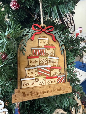Gift Stack Ornament